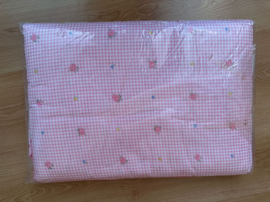 Lençóis de Flanela Rosa 100% Algodão