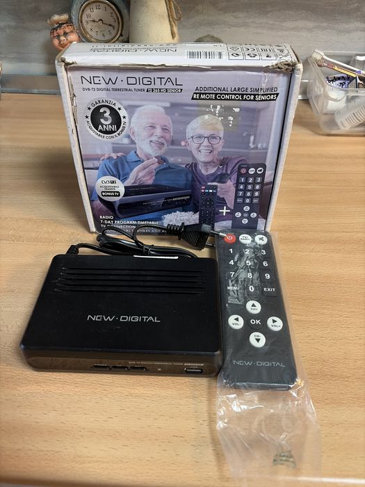 Dekoder DVB-T2 Dla seniorów