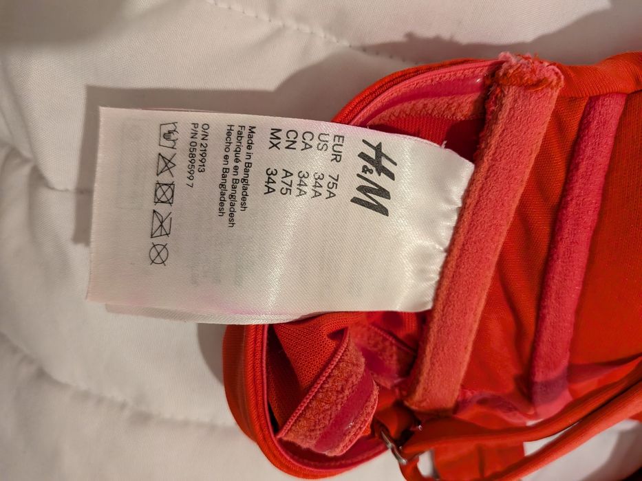 Купальник верх купальника h&m 75A