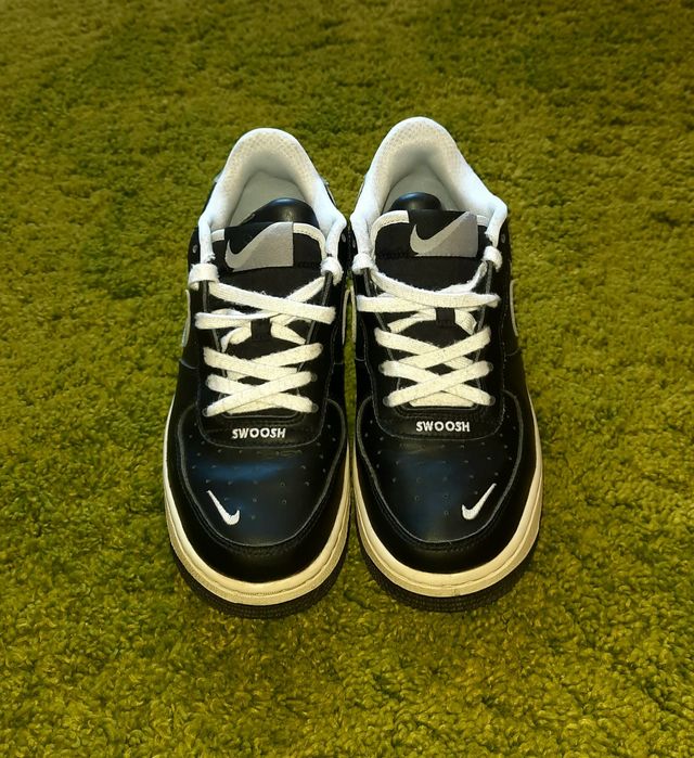 Кроссовки Nike Air Force 1 LV8 GS кожаные ботинки Air Jordan Dunk Low