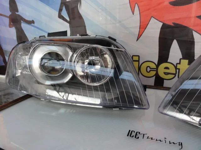 Faróis frontais de xenon D2S para Audi A3 8p 2003-2008 3/5 portas