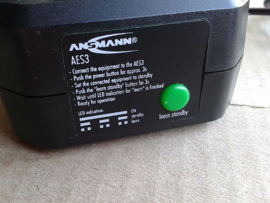 Адаптер питания ANSMANN AES3 программируемая розетка