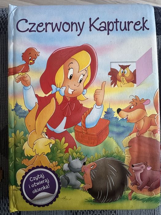 Książka Czerwony Kapturek z okienkami
