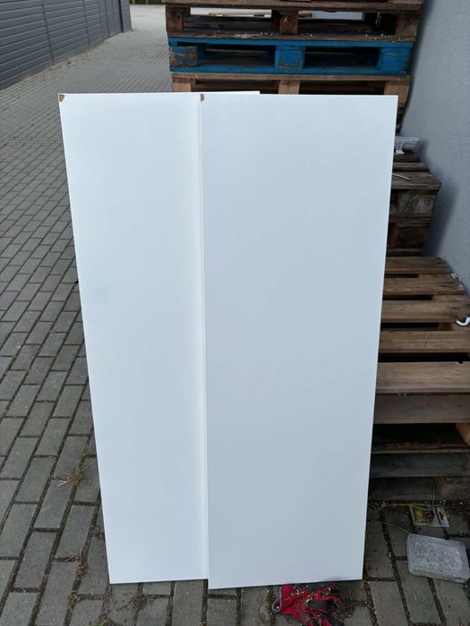 2x blat IKEA MITTZON 140 x 48 cm - bialy