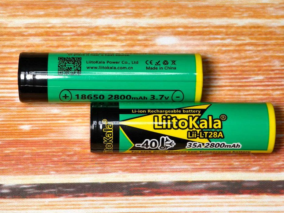 Акумулятор 18650 LiitoKala Lii-LT28A 2800мА 35A високострумовий