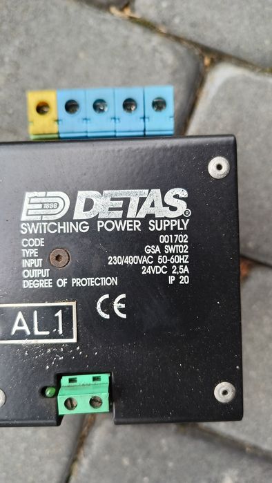 Zasilacz Detas SWT 02 24 VDC, 2,5 A