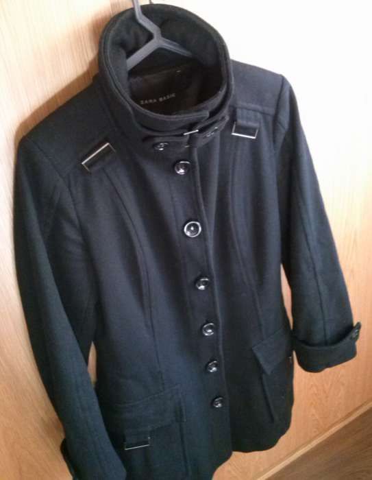 Sobretudo preto, Zara, tamanho M - Women.05