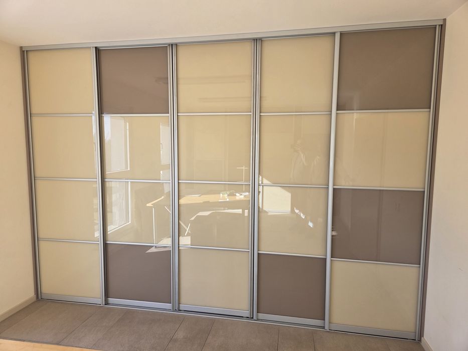 PROMOCJA! TYLKO WEEKEND! PŁYTKA szafa przesuwna 374 cm | 5 drzwi | bud