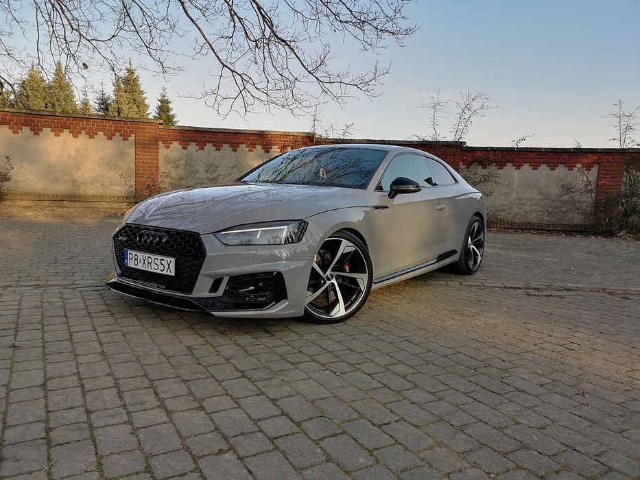 Audi RS5 Coupé RS5 Coupe Nardo Grey Quattro Carbon Bang&Olufsen Masaże
