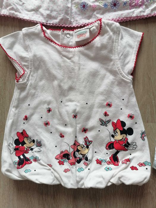 Zestaw 5 sukienek na lato dla dziewczynki 74