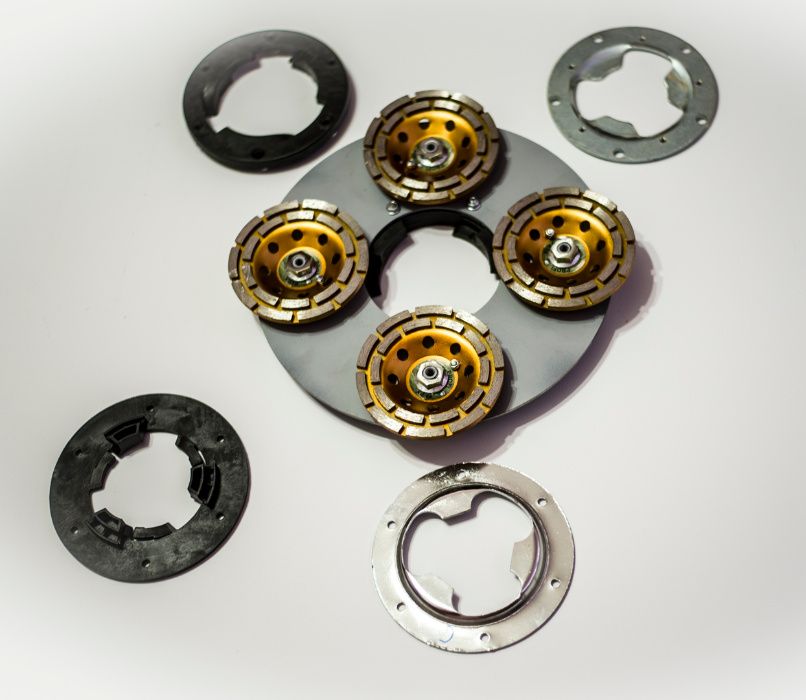 Cykliniarka polerka dysk z diamentami do wylewek betonowych jastrychów