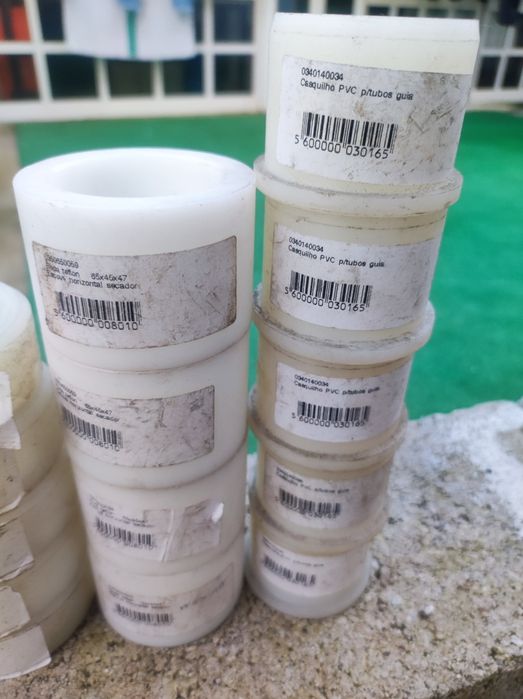 Lote de rodas e casquilhos