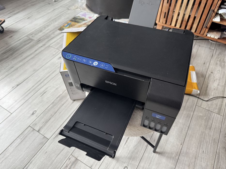 Drukarka ecotank Epson L3151 stan bardzo dobry, full tusz