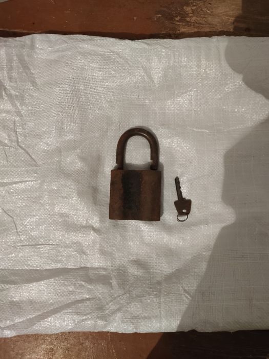 Замок навесной СССР.