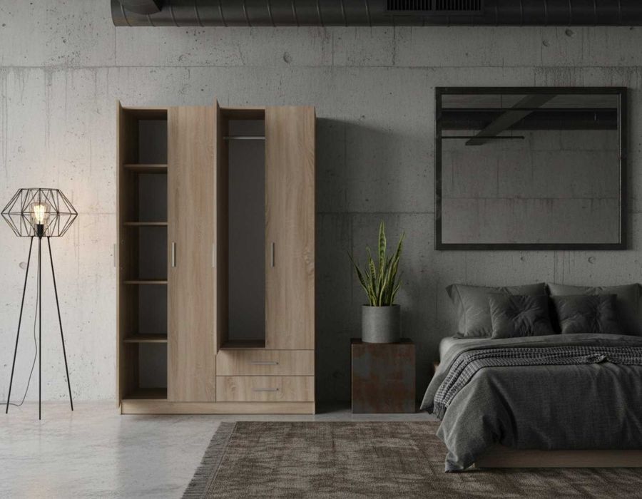 Шкаф Куба 4Д 2Ш 140см  в наличии