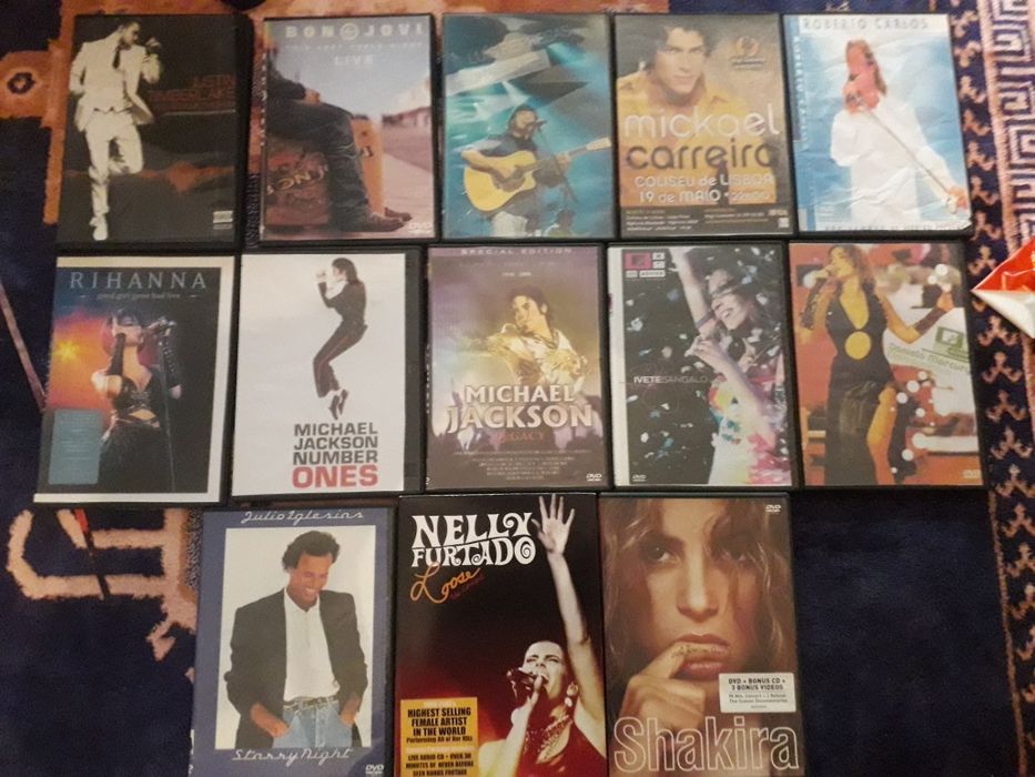 Concertos DVD + séries dvd