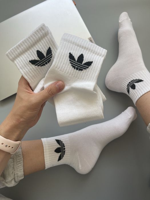 Носки Adidas / Спортивні Шкарпетки Адидас / 12-пар