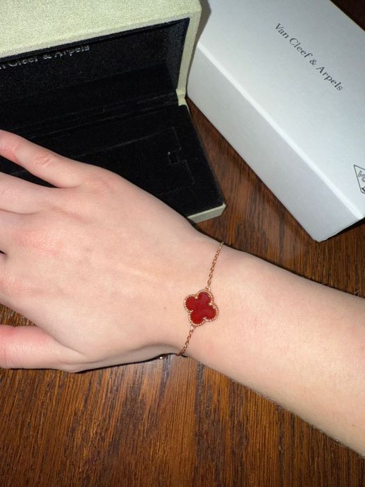 Van Cleef браслет золотр/срібло