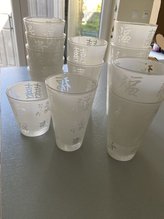 Copos motivos chineses