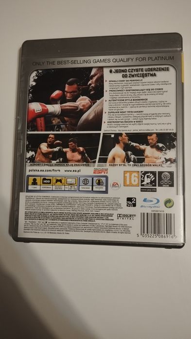 EA Sports Fight Night Round 4 PS 3 Play Station 3