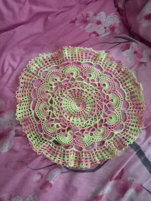 Салфетка вязаная крючком