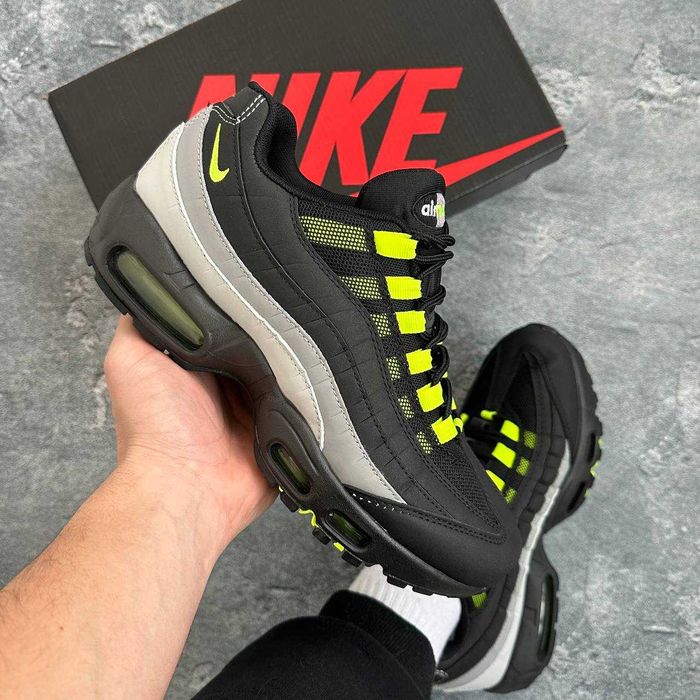 !SALE! Nike Air Max 95 Neon/Grey 40 41 42 43 44 45 найк аир макс