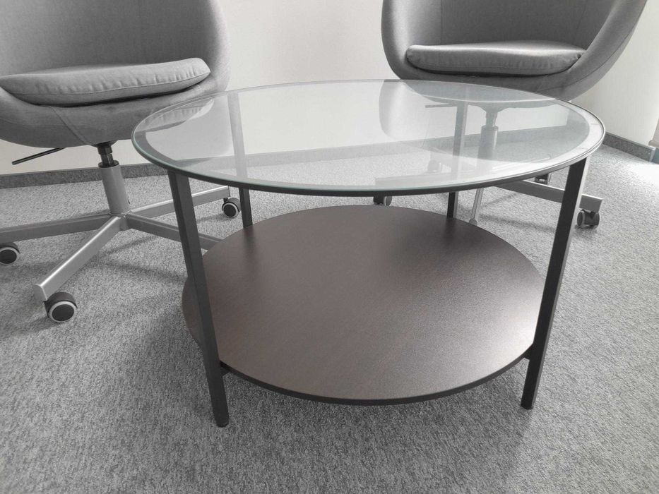 IKEA komplet: 2 wygodne fotele + stolik kawowy  Okazja