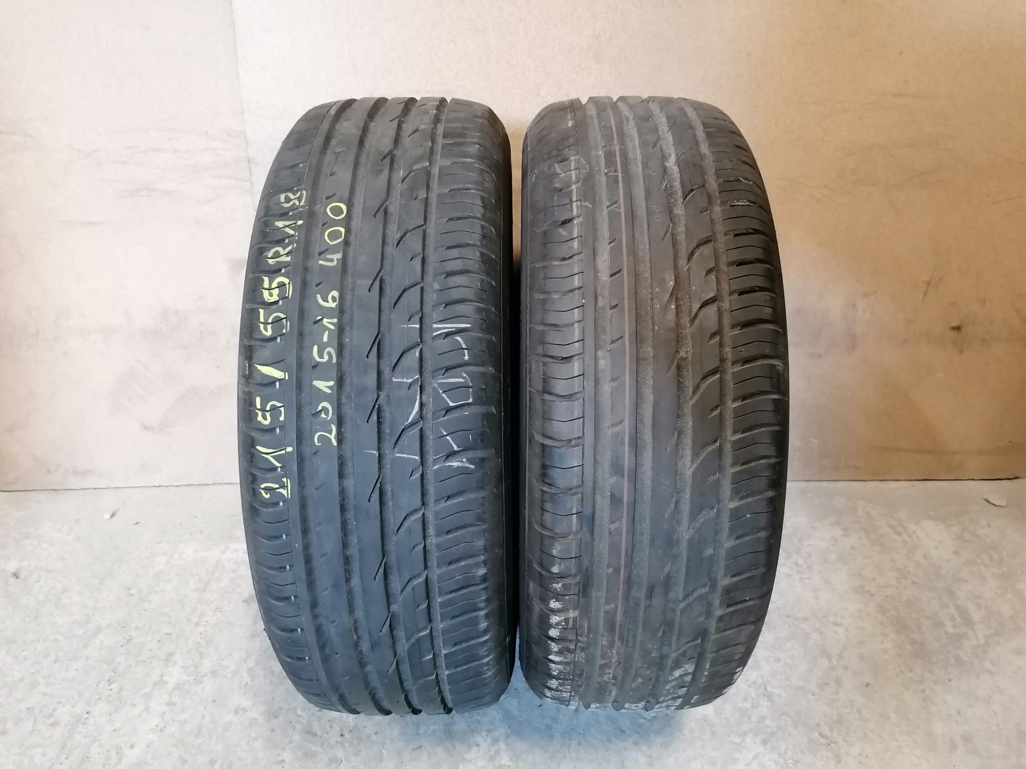 2x215/55 R18 Continental ContiPremiumContact 2E letnie Krzepice • OLX.pl