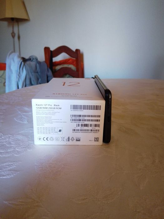 Xiaomi 12T Pro 12GB Ram 256GB Preto