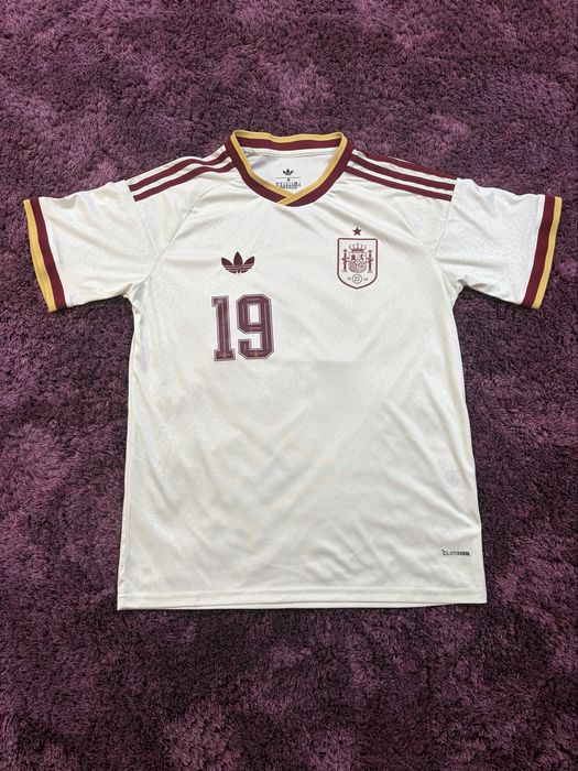 Koszulka piłkarska Hiszpanii Lamine Yamal #19 World Cup 2026