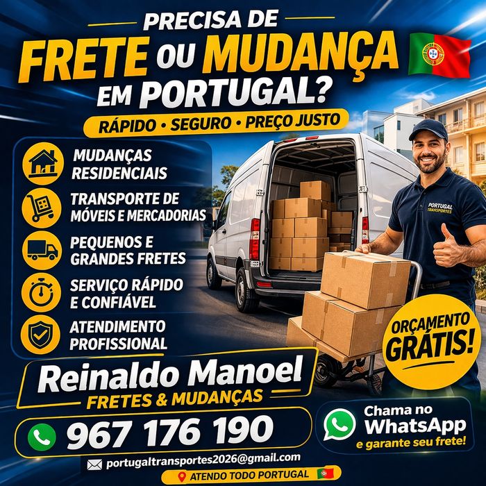 Frete e mudanças
