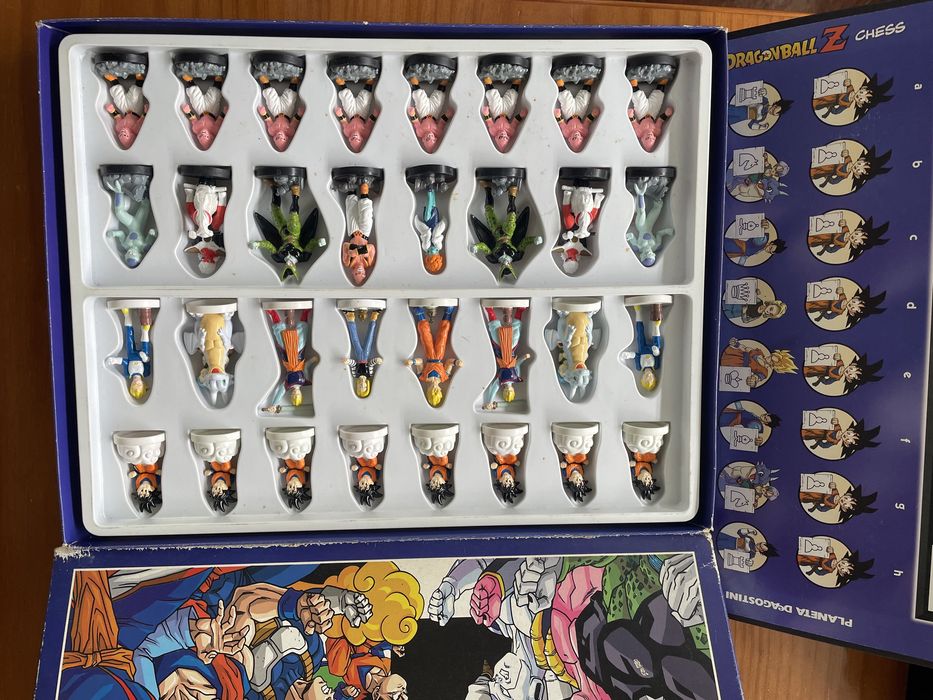 Dragon ball Z Xadrez (coleção completa)