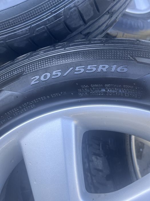 Komplet kół Mazda R16 – 2x Hankook + 2x Continental 205/55R16