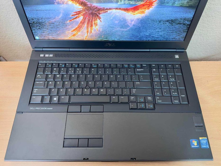 Потужна робоча станція Dell M6800 17.3"FHD i7-4930MX /16GB/512GB/ Nvidia Quadro K5100M 8GB GDDR5