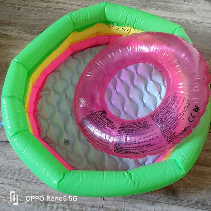 Basen dla dzieci + akcesoria do pływania