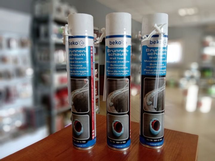 beko - piana do kręgów studziennych pistoletowa 750 ml