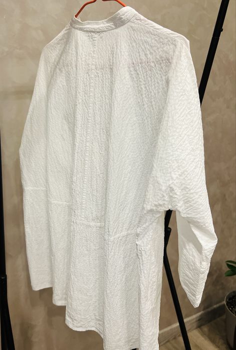 Сорочка  Cos з жатої тканини , розмір xs( оверсайз )