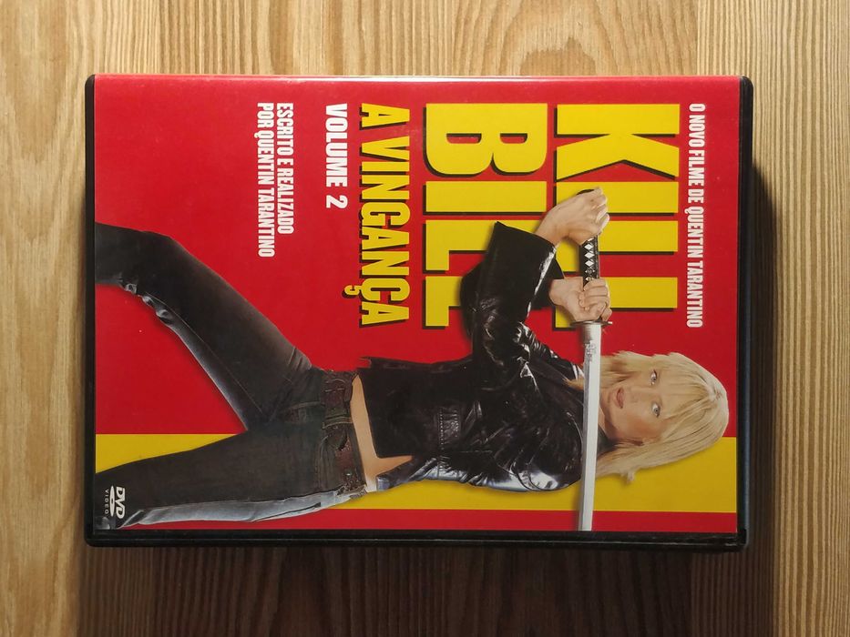 Dvd Kill Bill Vol 1 e 2 com caixa