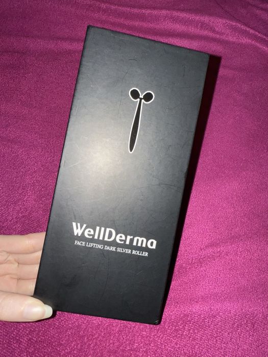 Wellderma face lifting косметологічний роликовий масажер для обличчя та шиї