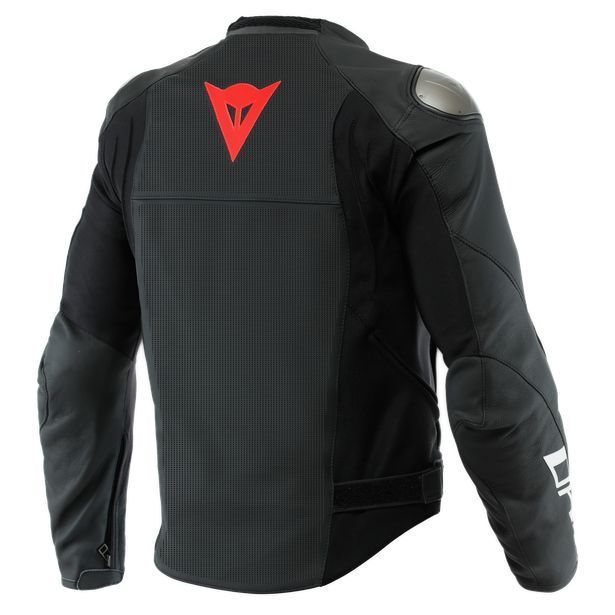 casaco pele dainese sportiva perfurado