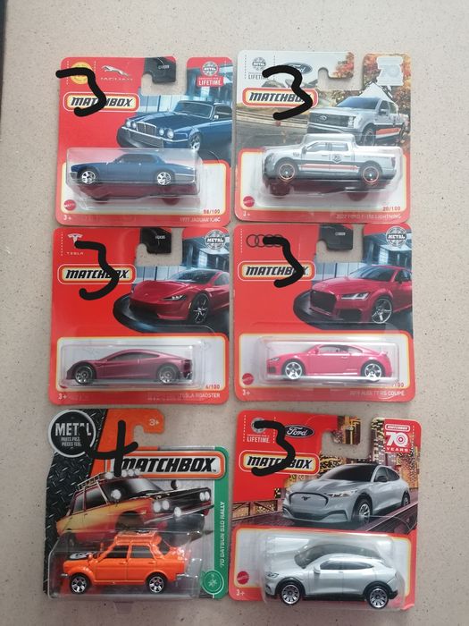 Matchbox vários modelos