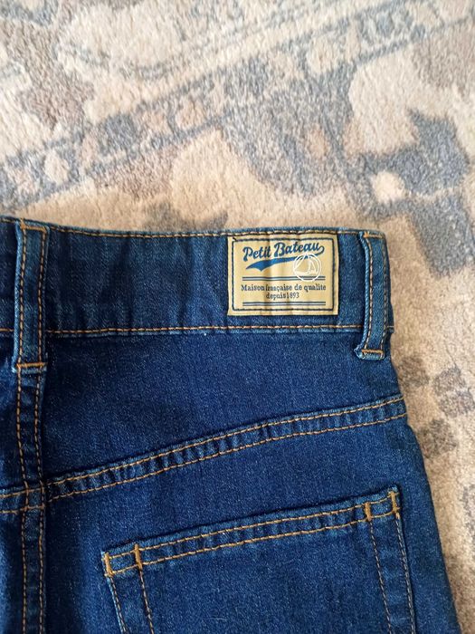 Jeansy spodnie chłopięce Petit Bateau roz. 140. Nowe