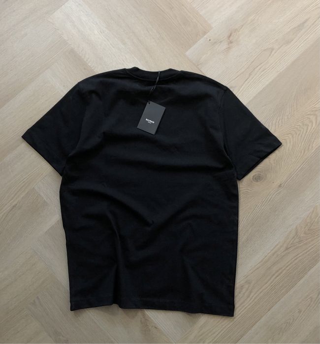 Koszulka bluzka tshirt BALMAIN S-2xl bawelna gruba balenciaga dior
