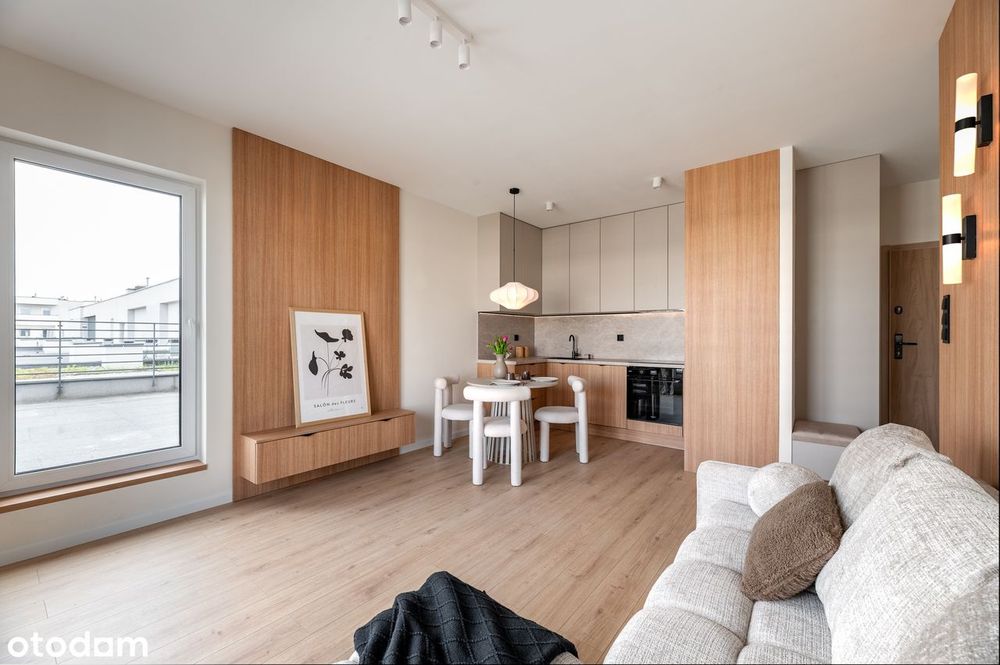 Wykończone mieszkanie z tarasem 47 m² | Nowe Złotno - Widok 2