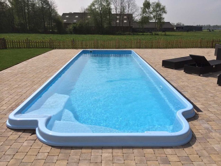 Basen poliestrowy 5,18 x 2,75 x 1,30m ogrodowy do wkopania PREMIUM