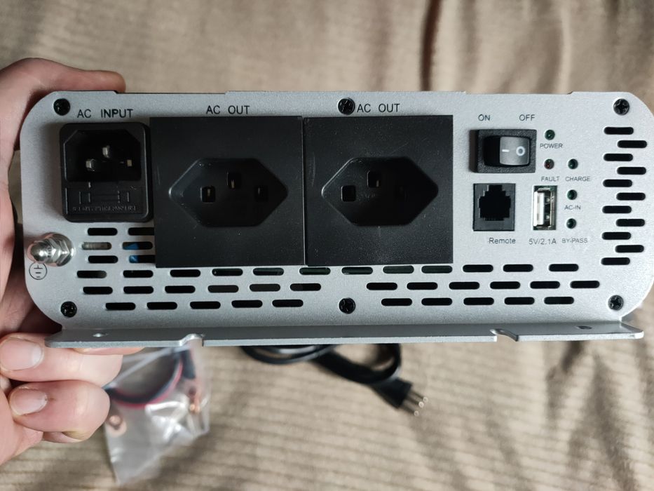 Інвертор NOQON NSC 2024 /24V 2000W made in Switzerland