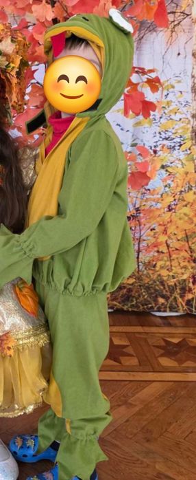 Карнавальные костюм жарки лягушонка на 4-5 лет