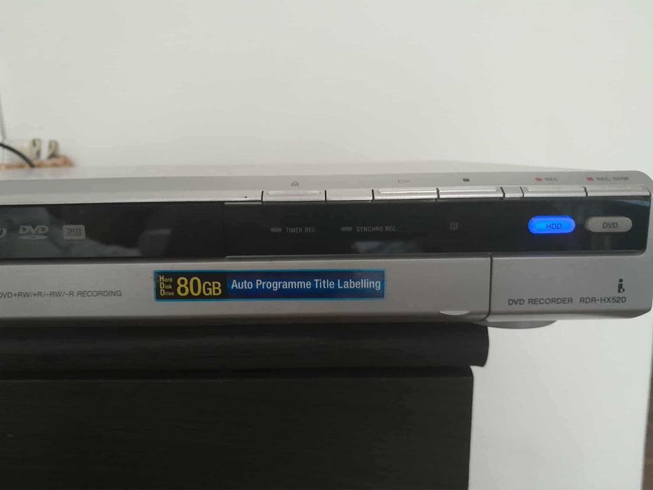 DVD Sony RDR-HX520 | DVD / Hard disk recorder (80 GB)