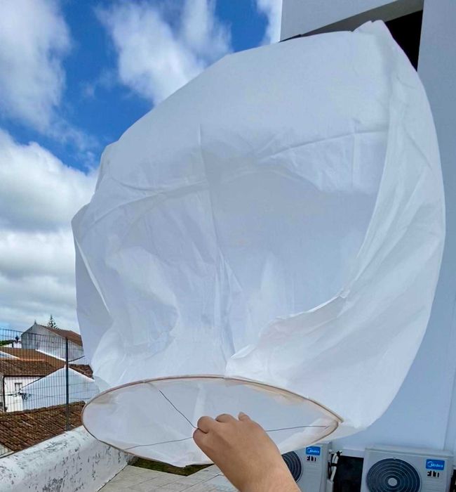 Lanternas de papel wishing light