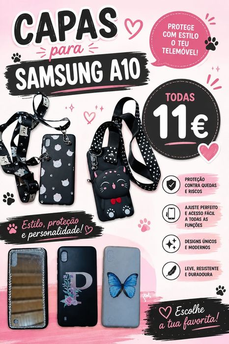 Capas para Samsung A10